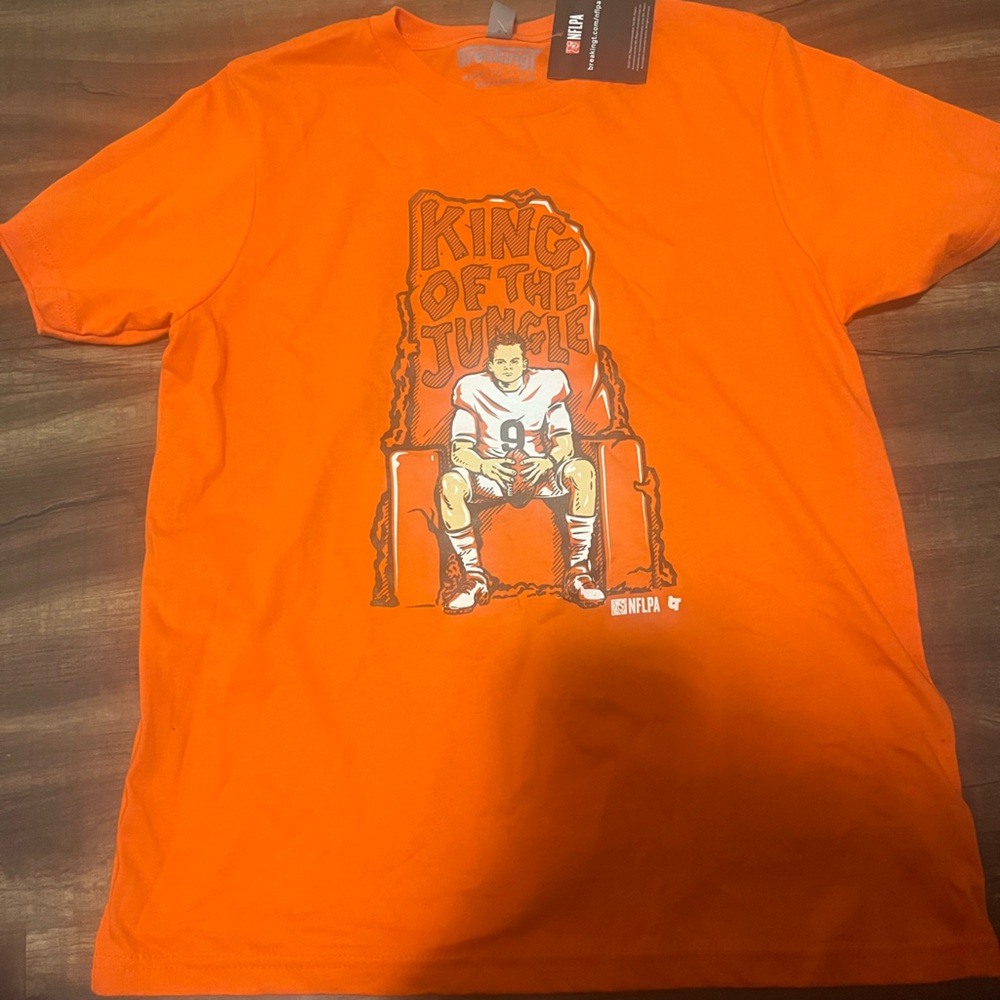Orange king of the jungle shirt